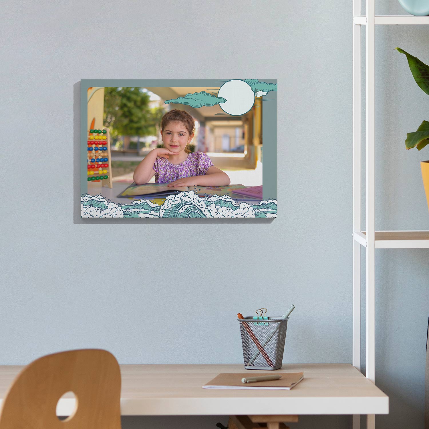 Θεματικός καμβάς κύμα 